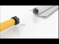 25mm roller tube tubular motor for shangri-la blinds Venetian blinds roller blinds