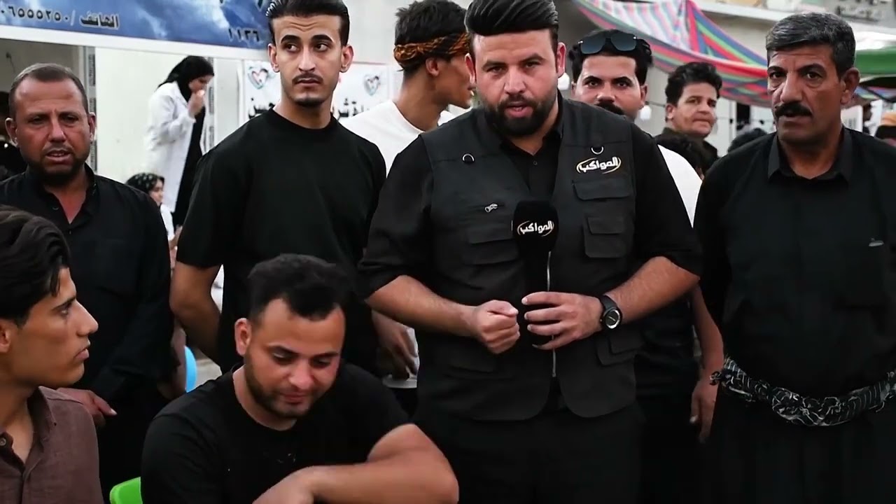 تغطية قناة المواكب الفضائية من داخل شارع 60 - بابل