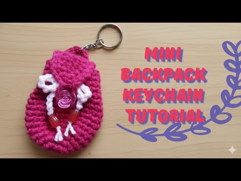 hobi knits backpack mini keychain Coin Purse – Doll-Size Retro Style 3 3/4 Width Lord of The Rings Cosplay