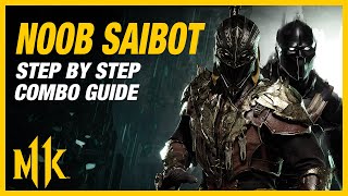 NOOB SAIBOT Combo Guide - Step by Step   Tips and Tricks