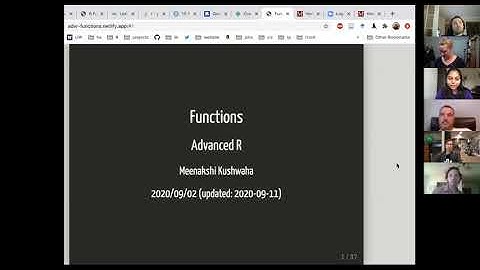 Advanced R Book Club: Chapter 6: Functions (2020-09-10) (advr02)