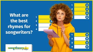 Songwriting Tips for Beginners: Rhyme Schemes | Song Theory