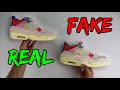 REAL VS FAKE! NIKE X UNION JORDAN 4 GUAVA COMPARISON!