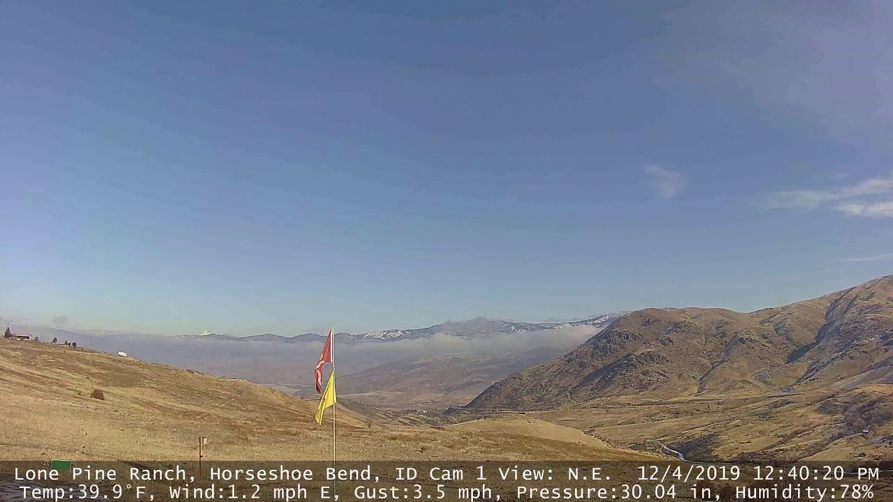 20191204 Horseshoe Bend, Idaho CAM1 YouTube