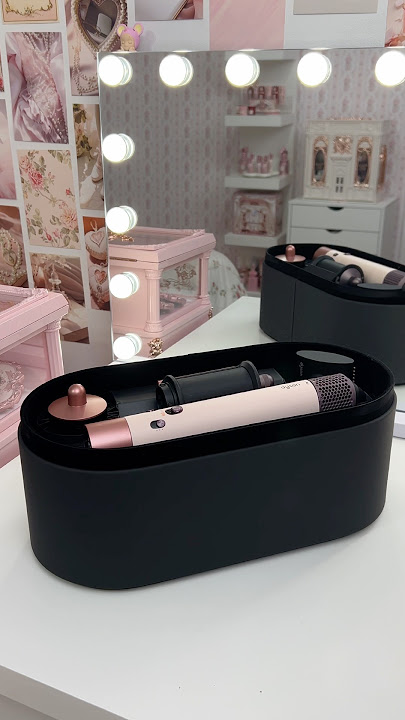unboxing the dyson air wrap id in ceramic pink 💗 #dyson #dysonhair #dysonairwrap #dysonairwrapid