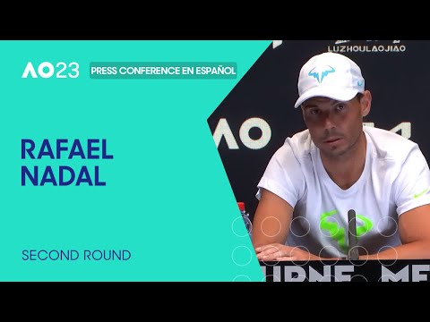 Rafael nadal press conference en español | australian open 2023 second round
