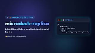 Rebuild Bipedal Robots from Simulation: Microduck Replica 🦆
