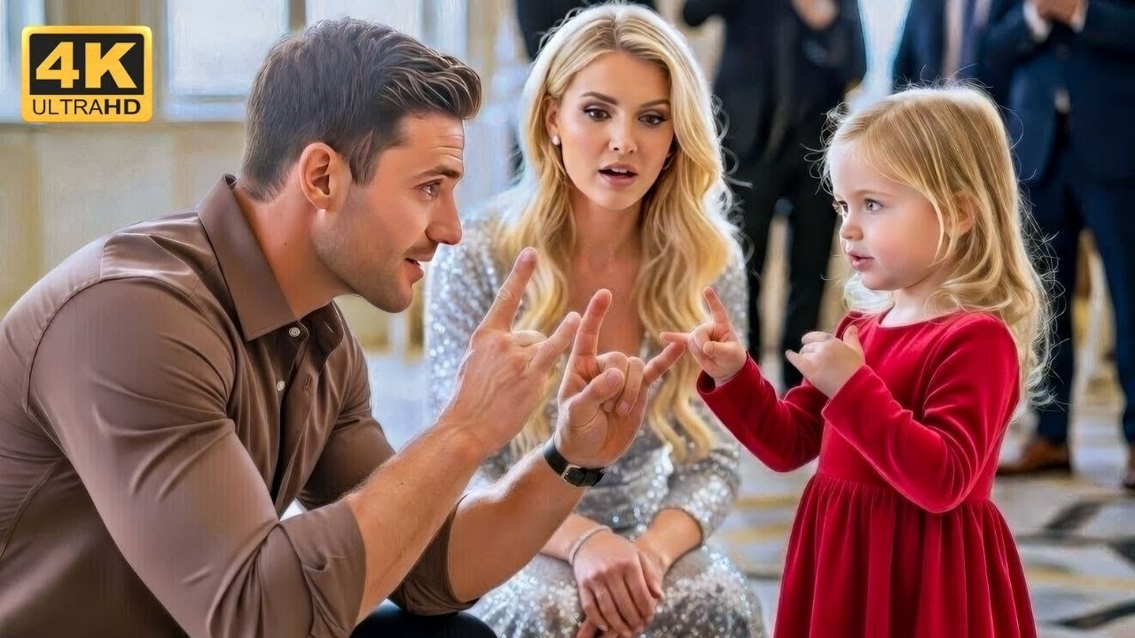 Père célibataire : tous ignorent la fille sourde du milliardaire, sauf lui en signes.