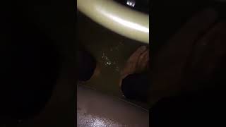 غرق مواطن داخل سيارته بسبب الامطار بالامس !!