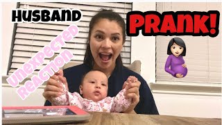I'M READY FOR ANOTHER BABY PRANK | MY HUSBANDS REACTION 😱😂