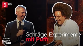 Konrad Stöckel spielt mit Feuer und Baseballschlägern | Pufpaffs Happy Hour