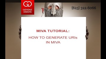 How To Generate URIs in Miva 9