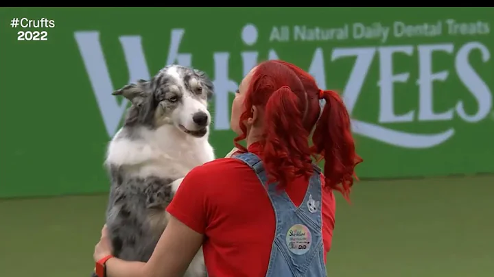 Jennifer And Daiquiri at Crufts 2022