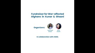 Fundraiser for War Affected Afghans in Kunar and Ghazni screenshot 5