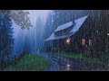 Perfect rain sounds for sleeping and relaxing  rain and thunder sounds for deep sleep relax asmr
