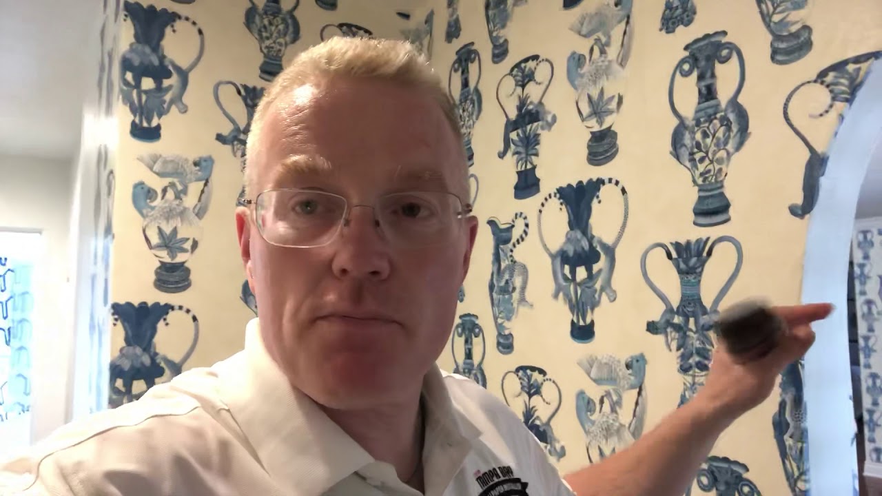 How To Wallpaper An Arch Part 1 - Spencer Colgan - YouTube