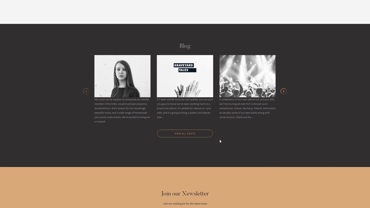 How to use the carousel view for your website’s blog