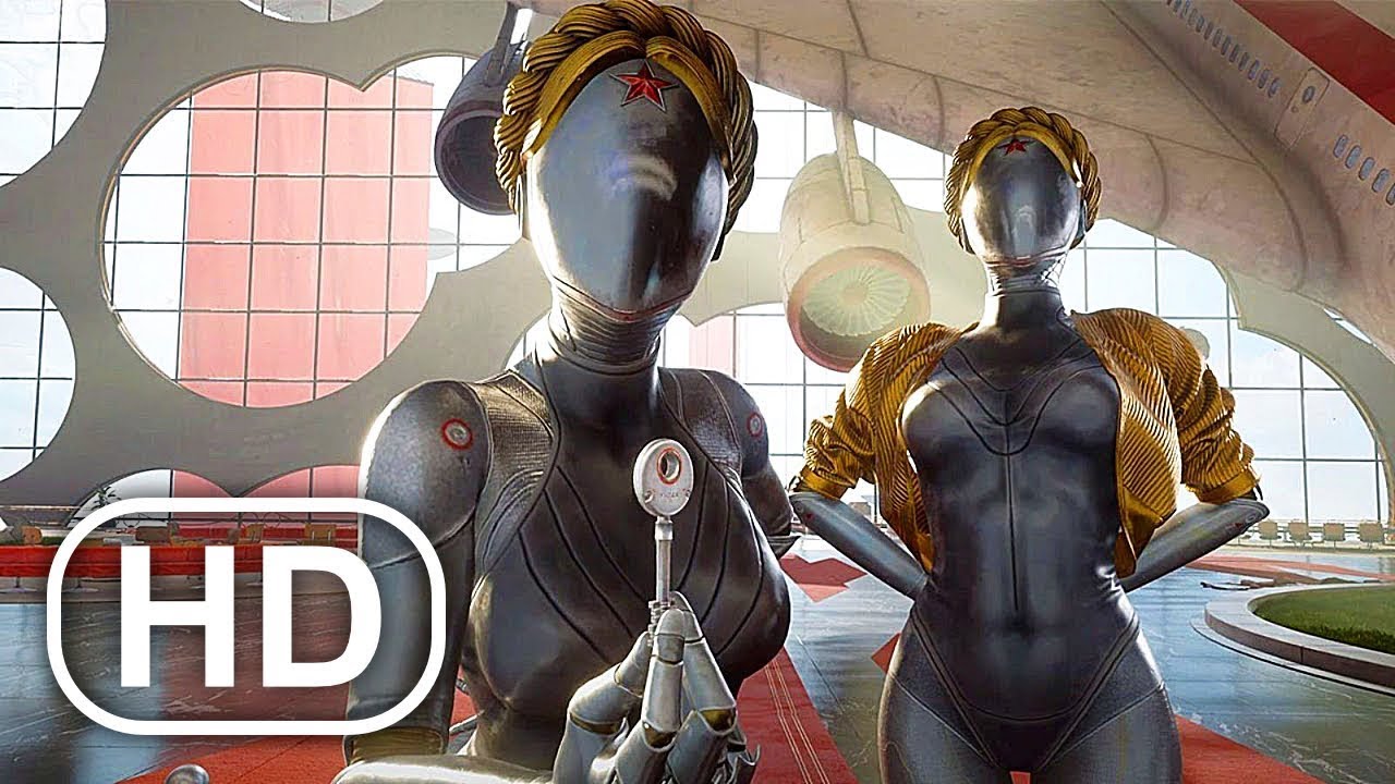 Atomic heart nude robots