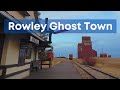 Rowley ab ghost town walking tour