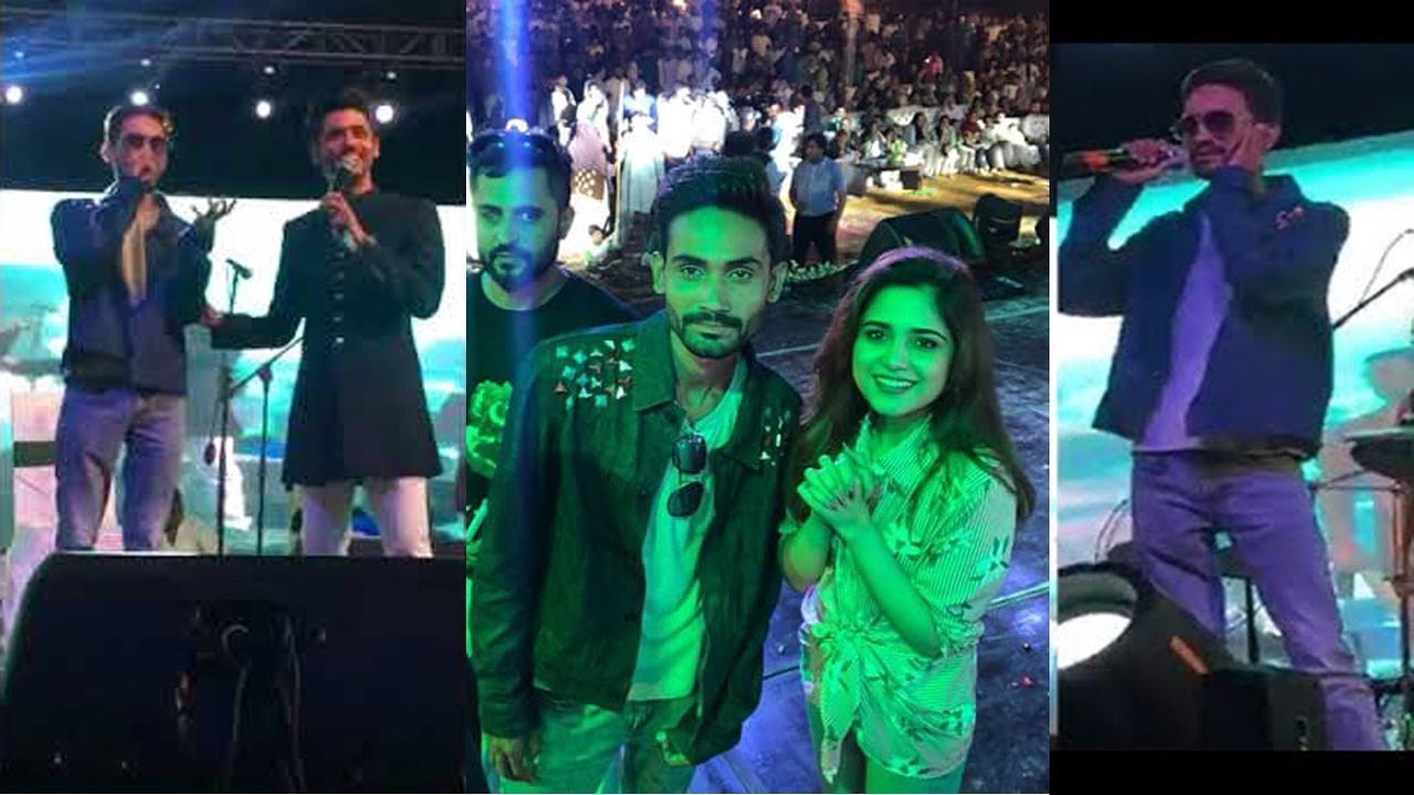 Arif painter with his amzing voice first time on stage|14Aug 2018