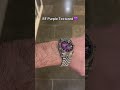 Purple Textured 💜 #customwatch #purple #applewatch #watchgame