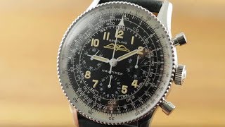 Breitling Navitimer 806 1959 Re-Edition Limited Edition AB0910371B1X1 Chronograph Watch Review