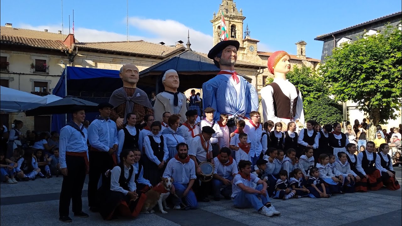 Gigantes de Arai en Araia 7/7/2024