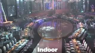 3D Projection Mapping - Bride Entry, Groom Entry, Wedding Event - Indoor - Large Banquet Space 3D Projection Mapping - Bride Entry, Groom Entry, Wedding Event - Indoor - Large Banquet Space