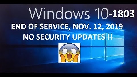 How to get Windows 10 updates to 1903