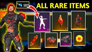 FREE FIRE RAMPAGE 2 UPRISING ELITE PASS|I GOT ALL RARE ITEMS FORM ELITE PASS!