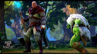 ✨🕯Age of Magic Turn Based RPG - Gameplay Walkthrough Part 1 (Android, iOS) InfiGrid screenshot 1
