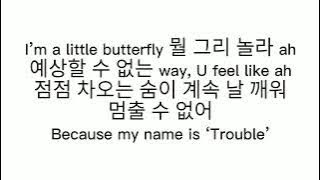 EVNNE (이븐) - TROUBLE Hangul Lyrics 가사