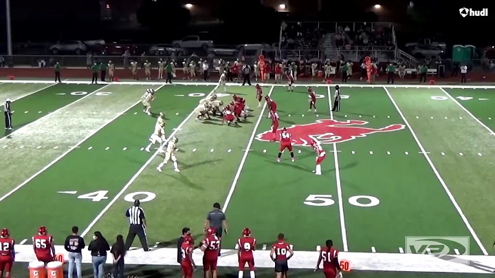 Lyford QB Cayleb Klostermann vs. Premont (Highligh...