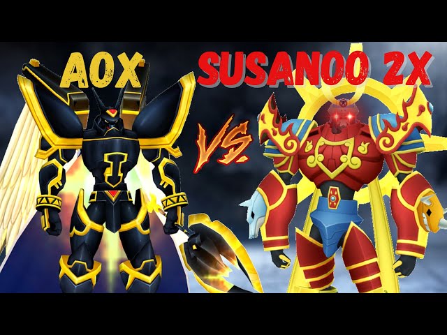 VS.-Susanoomon Vs. Omegamon X  Digimon Amino Chicos Elegidos Amino