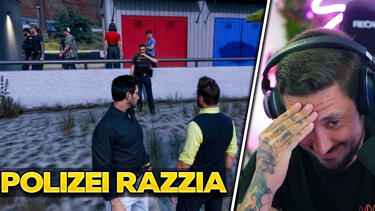 Die Polizei Razzia am Lagerhaus! GTA 5 RP