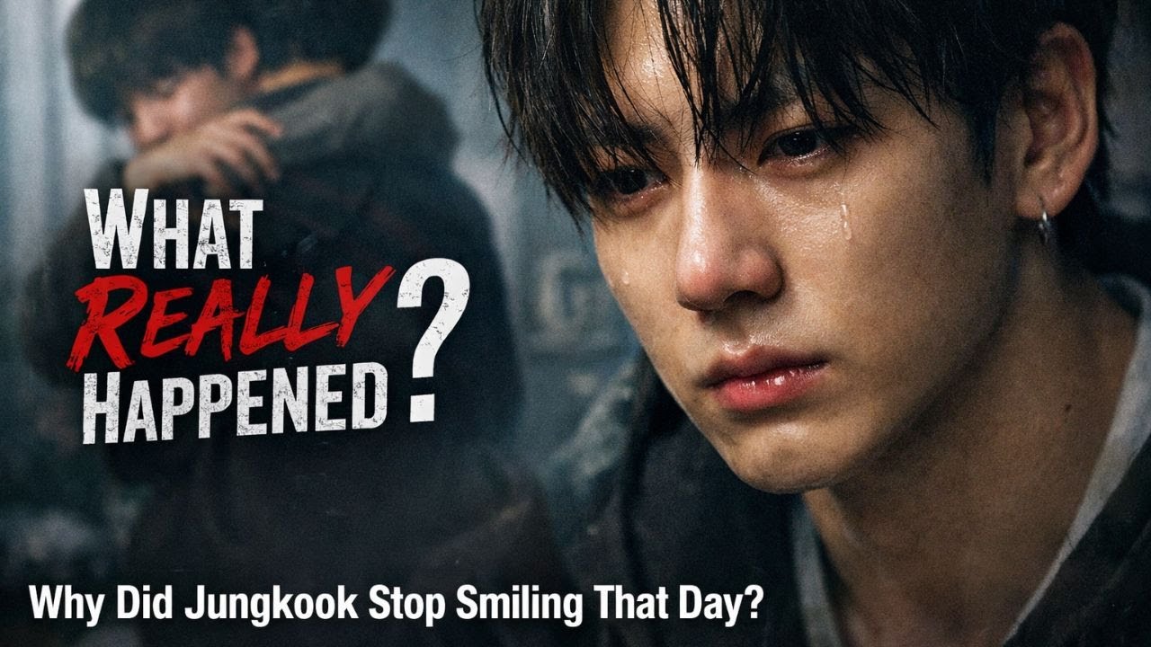 Why did Jungkook stop smiling that day?
