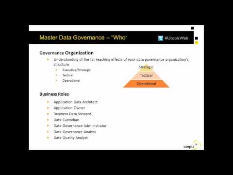 Master Data Governance Best Practices