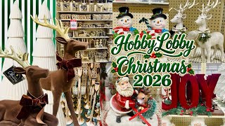     Hobby Lobby Christmas 2026 🎄 NEW Decor Is Here! | Christmas Shop With Me