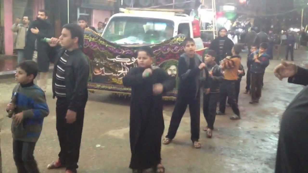 موكب عزاء اهالي المشروع / الكوت / 8 محرم 1434