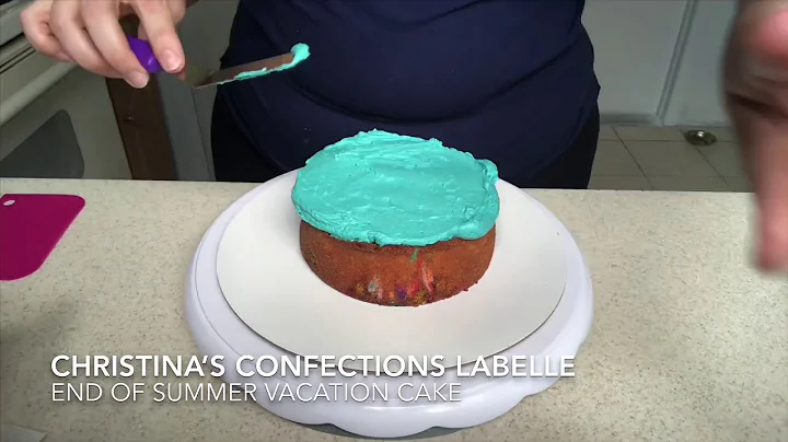 End of Summer Vacation Cake