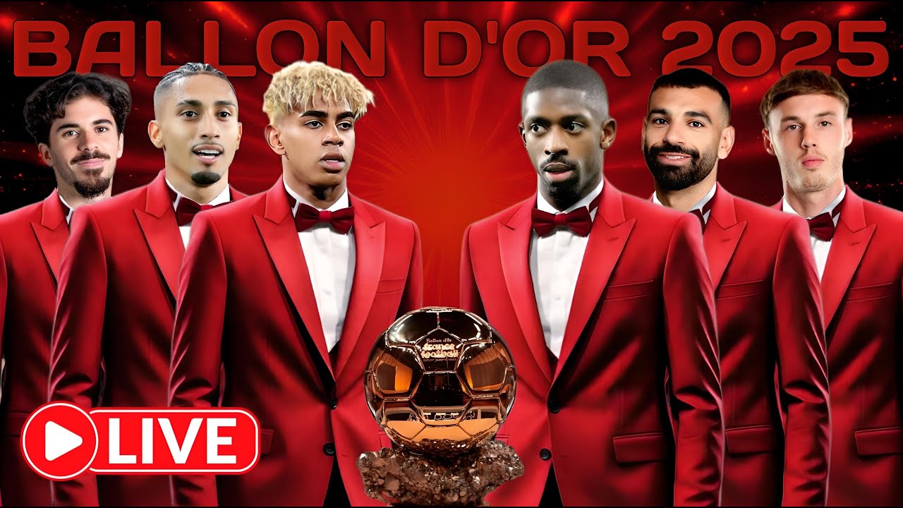 2025 Ballon Dor Live Ceremony