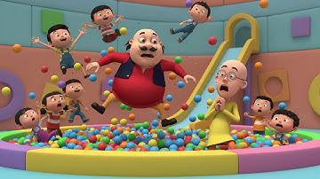 Motu Patlu Dubai Mall Mayhem Continues 😂🔥 | Kids Zone to Robot Chase Madness | Motu  Compilation