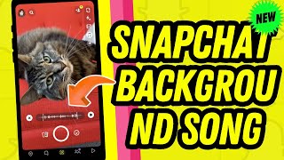 How To Add Background Song In Snapchat (2024 UPDATED) by How To 1 Minute 31 views 2 weeks ago 2 minutes, 11 seconds