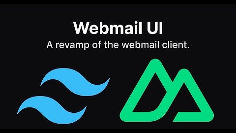 Webmail UI |  Nuxt 3 + TailwindCSS