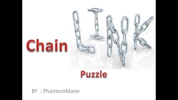 Interview puzzles with answers|CHAIN LINK