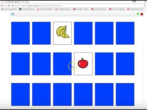 Scratch Card Pairs Matching ( Concentration) Game Tutorial ...
