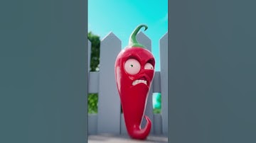 Realistic Jalapeno Explosion #plantsvszombies #pvz #pvz2 #3danimation #animation #shorts #cartoon