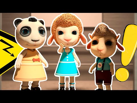 いたずらな子供たちがエレベーターで遊んでいます👮‍♂️😵😱 ああ、だめです！ 私たちは行き詰まっています👮‍♂️😵😱 警備員、助けてください