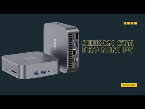 GEEKOM GT13 PRO Mini PC – Lightning-Fast SSD Performance – REVIEW