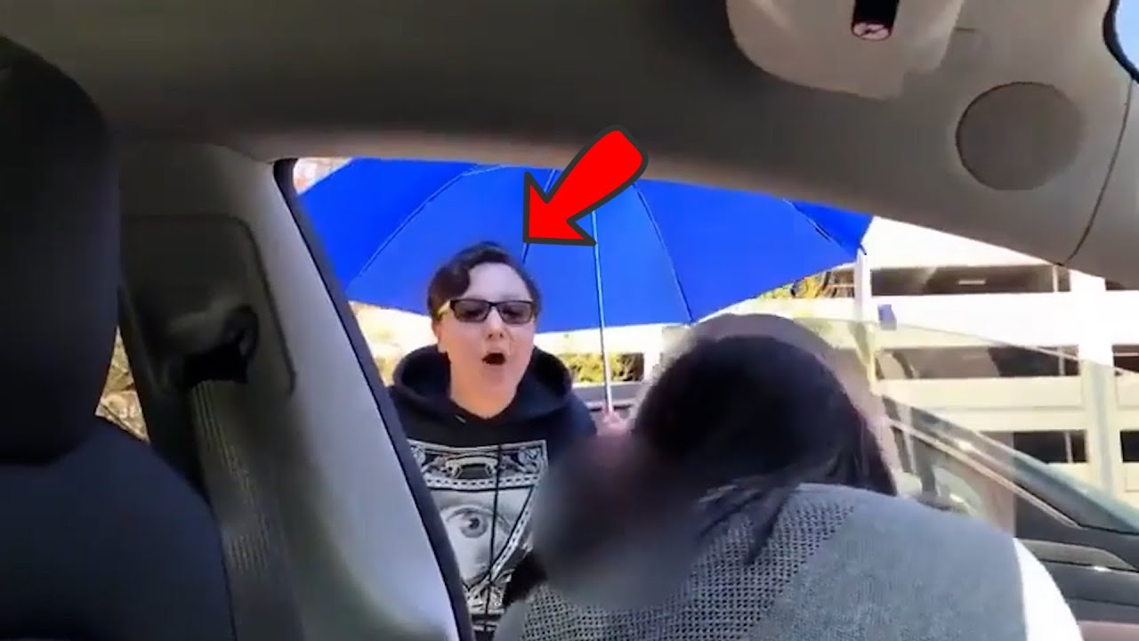 Karen Try's To Steal A Car ( Caught On Camera ) - YouTube
